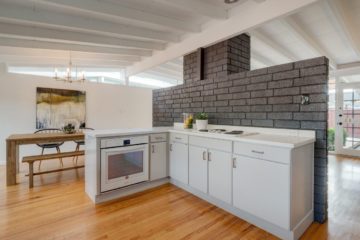 Possibly too open kitchen format in an Eichler house