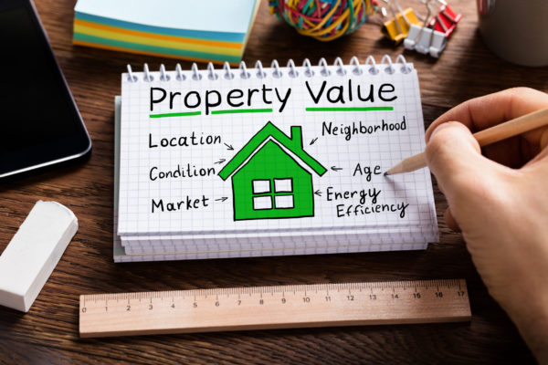 Property value is determined by location.